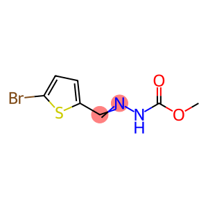 methyl 2-[(5-bromo-2-thienyl)methylene]hydrazinecarboxylate