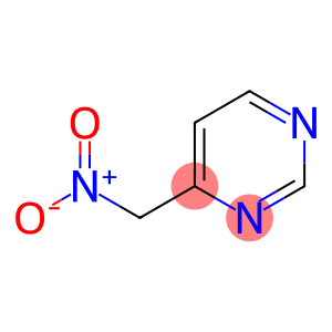 Pyrimidine, 4-(nitromethyl)- (9CI)