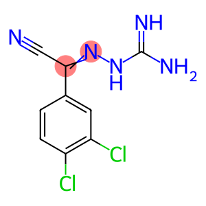 2-[(3,4-Dichlorophenyl)-cyanomethylene]-hydrazine Carboximidamide