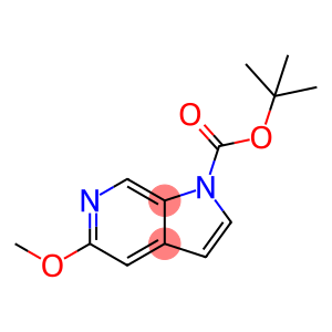 1H-Pyrrolo[2,3-c]pyridine-1-carboxylic acid, 5-methoxy-, 1,1-dimethylethyl ester
