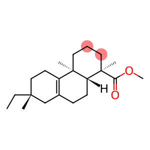 1-Phenanthrenecarboxylic acid, 7-ethyl-1,2,3,4,4a,5,6,7,8,9,10,10a-dodecahydro-1,4a,7-trimethyl-, methyl ester, (1R,4aS,7R,10aR)-
