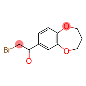 2-Bromo-1-(3,4-dihydro-2H-benzo[b][1,4]dioxepin-7-yl)ethan-1-one