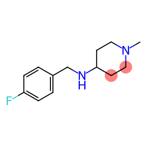 4-(4-Fluorobenzylamino)-1-methylpiperidine