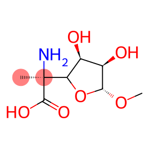 bta-D-Gulofuranosiduronicacid,methyl5-amino-5-deoxy-5-C-methyl-(9CI)
