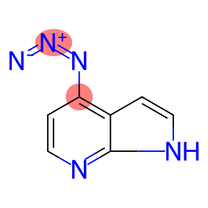 1H-Pyrrolo[2,3-b]pyridine, 4-azido-