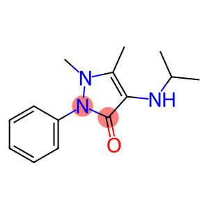 1,5-dimethyl-2-phenyl-4-(propan-2-ylamino)-1,2-dihydro-3H-pyrazol-3-one