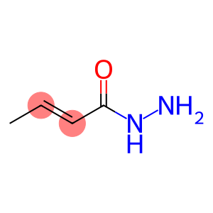 2-Butenoic acid, hydrazide, (2E)-