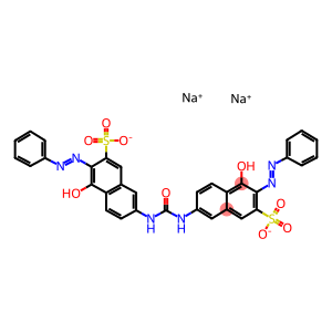 disodium (3E)-4-oxo-7-({[(6E)-5-oxo-6-(2-phenylhydrazinylidene)-7-sulfonato-5,6-dihydronaphthalen-2-yl]carbamoyl}amino)-3-(2-phenylhydrazinylidene)-3,4-dihydronaphthalene-2-sulfonate