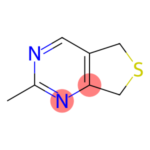 Thieno(3,4-d)pyrimidine, 5,7-dihydro-2-methyl-