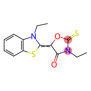 4-Oxazolidinone, 3-ethyl-5-(3-ethyl-2(3H)-benzothiazolylidene)-2-thioxo-