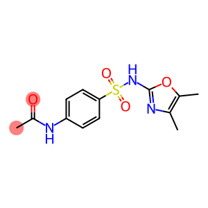 N-[4-[(4,5-dimethyl-1,3-oxazol-2-yl)sulfamoyl]phenyl]acetamide