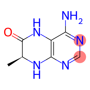 6(5H)-Pteridinone,4-amino-1,7-dihydro-7-methyl-,(7S)-(9CI)