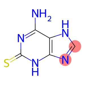 6-amino-1,3-dihydro-2h-purine-2-thion