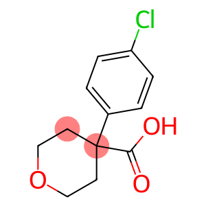 2H-PYRAN-4-CARBOXYLIC ACID, 4-(4-CHLOROPHENYL)TETRAHYDRO