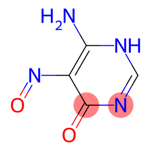 4(1H)-Pyrimidinone, 6-amino-5-nitroso- (9CI)