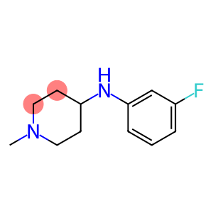 N-(3-fluorophenyl)-N-(1-methyl-4-piperidinyl)amine
