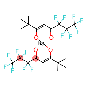 Barium bis(6,6,7,7,8,8,8-heptafluoro-2,2-dimethyl-3,5-octanedionate)barium