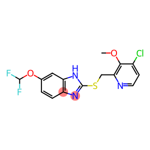 5-(Difluoromethoxy)-2-{[4-chloro-3-methoxy-2-pyridinyl)methyl]thio}-1H-benzimidazole