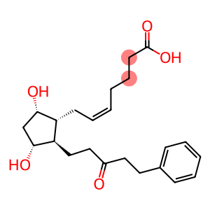 (Z)-7-((1R,2R,3R,5S)-3,5-dihydroxy-2-(3-oxo-5-phenylpentyl)cyclopentyl)hept-5-enoic acid