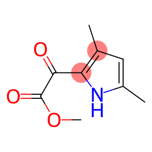 1H-Pyrrole-2-aceticacid,3,5-dimethyl--alpha--oxo-,methylester(9CI)