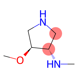 3-Pyrrolidinamine, 4-methoxy-N-methyl-, (3S,4S)-, 4-methylbenzenesulfonate (1:2)