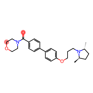 Methanone, [4'-[3-[(2R,5R)-2,5-diMethyl-1-pyrrolidinyl]propoxy][1,1'-biphenyl]-4-yl]-4-Morpholinyl-