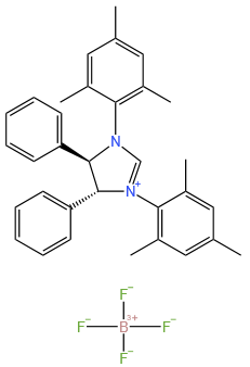 (4R,5R)-1,3-二甲基-4,5-二苯基-4,5-二氢-1H-咪唑-3-四氟硼酸盐