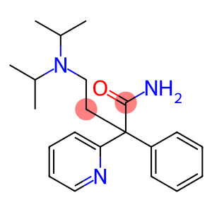 2-Pyridineacetamide, alpha-[2-[bis(1-methylethyl)amino]ethyl]-alpha-phenyl-