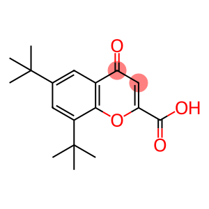 6,8-Di(tert-butyl)-4-oxo-4H-1-benzopyran-2-carboxylic acid