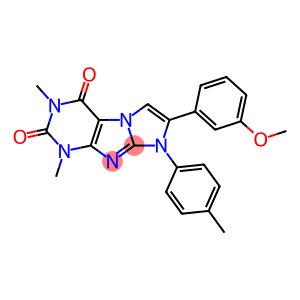 7-(3-methoxyphenyl)-1,3-dimethyl-8-(4-methylphenyl)-1H-imidazo[2,1-f]purine-2,4(3H,8H)-dione