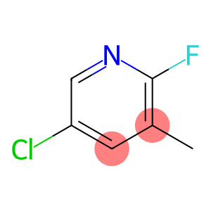 Pyridine, 5-chloro-2-fluoro-3-methyl- (9CI)