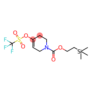 2-(trimethylsilyl)ethyl 1,2,3,6-tetrahydro-4-trifluoromethylsulfonyloxy-pyridine-1-carboxylate