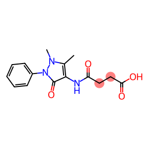 Butanoic acid, 4-[(2,3-dihydro-1,5-dimethyl-3-oxo-2-phenyl-1H-pyrazol-4-yl)amino]-4-oxo-