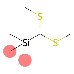 Bis(methylthio)methyltrimethylsilaneTrimethylbis(methylthio)methylsilane