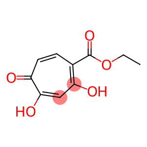 1,3,6-Cycloheptatriene-1-carboxylic acid, 2,4-dihydroxy-5-oxo-, ethyl ester