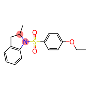 1-[(4-ethoxyphenyl)sulfonyl]-2-methylindoline