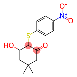 3-hydroxy-2-({4-nitrophenyl}sulfanyl)-5,5-dimethylcyclohexanone