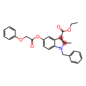 ethyl 1-benzyl-2-methyl-5-[(phenoxyacetyl)oxy]-1H-indole-3-carboxylate
