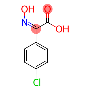 Benzeneacetic acid, 4-chloro-α-(hydroxyimino)-, (E)- (9CI)
