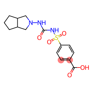4-[[[[(Hexahydrocyclopenta[c]pyrrol-2(1H)-yl)aMino-d4]carbonyl]aMino]sulfonyl]benzoic Acid