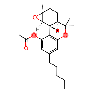 (1aS,3aR,9bR,9cR)-1a,2,3a,4,9b,9c-Hexahydro-1a,4,4-trimethyl-7-pentyl-3H-oxireno[3,4]benzo[1,2-c][1]benzopyran-9-ol acetate