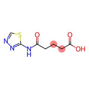 5-oxo-5-(1,3,4-thiadiazol-2-ylamino)pentanoate