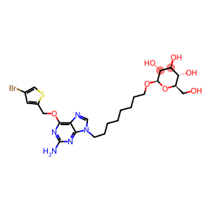 8-[2-Amino-6-[(4-bromo-2-thienyl)methoxy]-9H-purin-9-yl]octyl beta-D-glucopyranoside