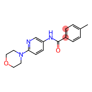 4-METHYL-N-(6-MORPHOLINO-3-PYRIDINYL)BENZENECARBOXAMIDE