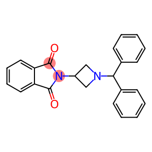 2-[1-[二(苯基)甲基]氮杂环丁烷-3-基]异吲哚-1,3-二酮