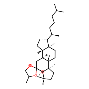 (3R,5R)-3,5-Cyclo-5α-cholestan-6-one 1-methyl-1,2-ethanediyl acetal