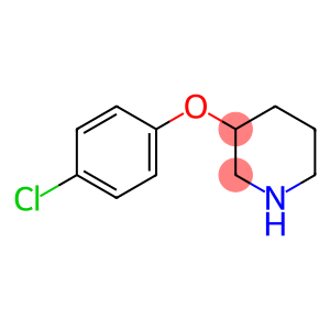 piperidine, 3-(4-chlorophenoxy)-
