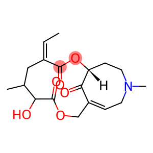 12ξ-hydroxy-4-methyl-(13ξH)-4,8-seco-18-nor-senecionane-8,11,16-trione