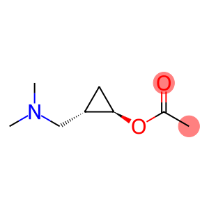 Cyclopropanol, 2-[(dimethylamino)methyl]-, acetate (ester), (1R,2S)-rel- (9CI)