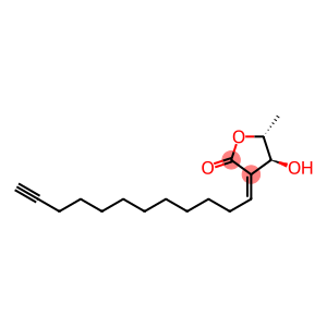 (4S)-3-[(Z)-11-Dodecyn-1-ylidene]-4,5-dihydro-4α-hydroxy-5β-methylfuran-2(3H)-one